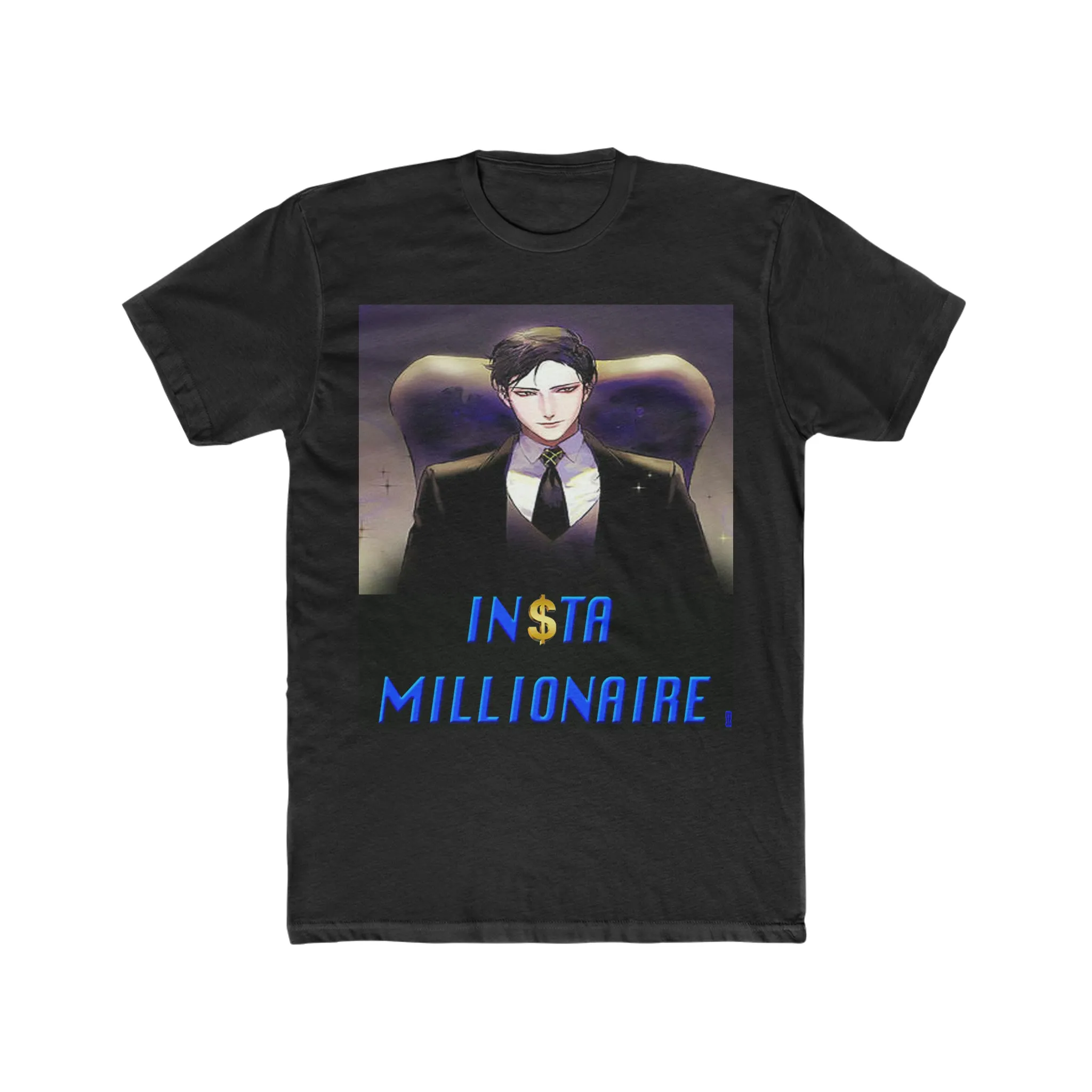 Insta Millionaire Black Suit T-Shirt #5