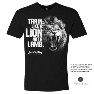 Ironville LION LAMB Soft-Blend Fitted Gym T-Shirt