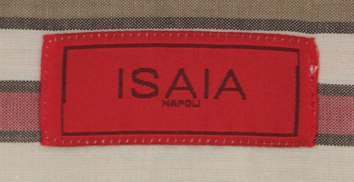 Isaia Red Shirt - Slim