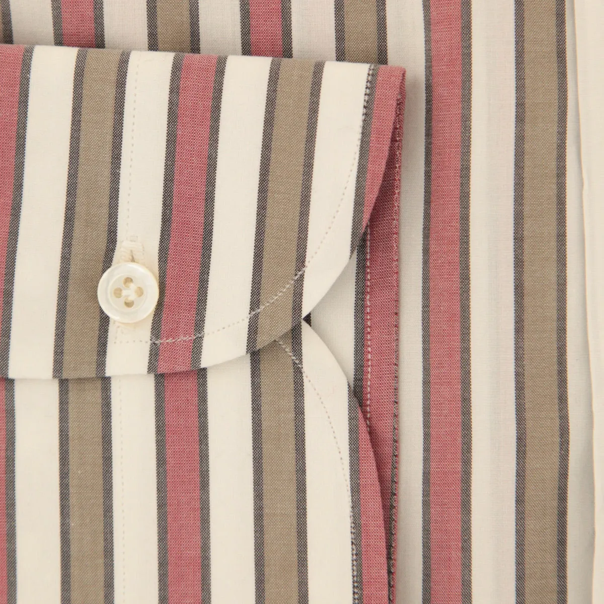 Isaia Red Shirt - Slim
