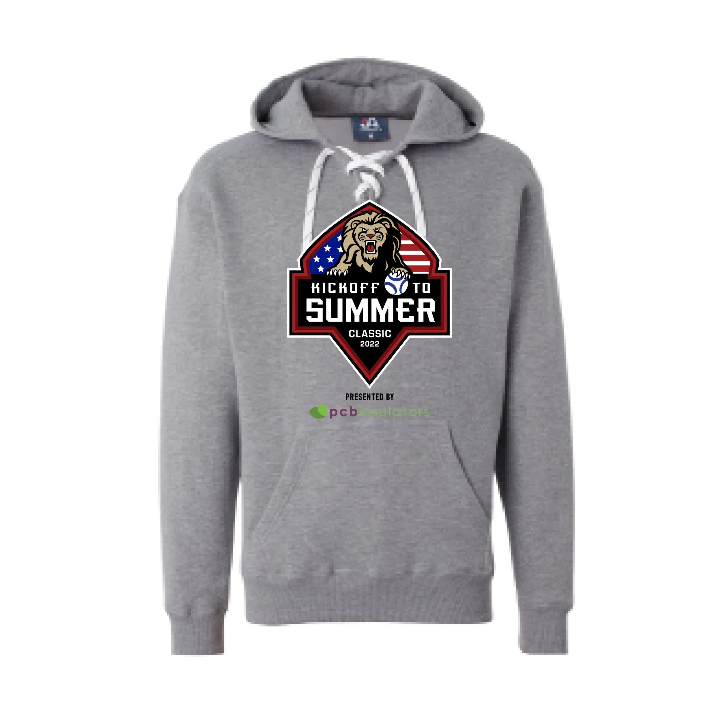 J American Sport Laced Hoodies Pekin Pride Kick Off Summer