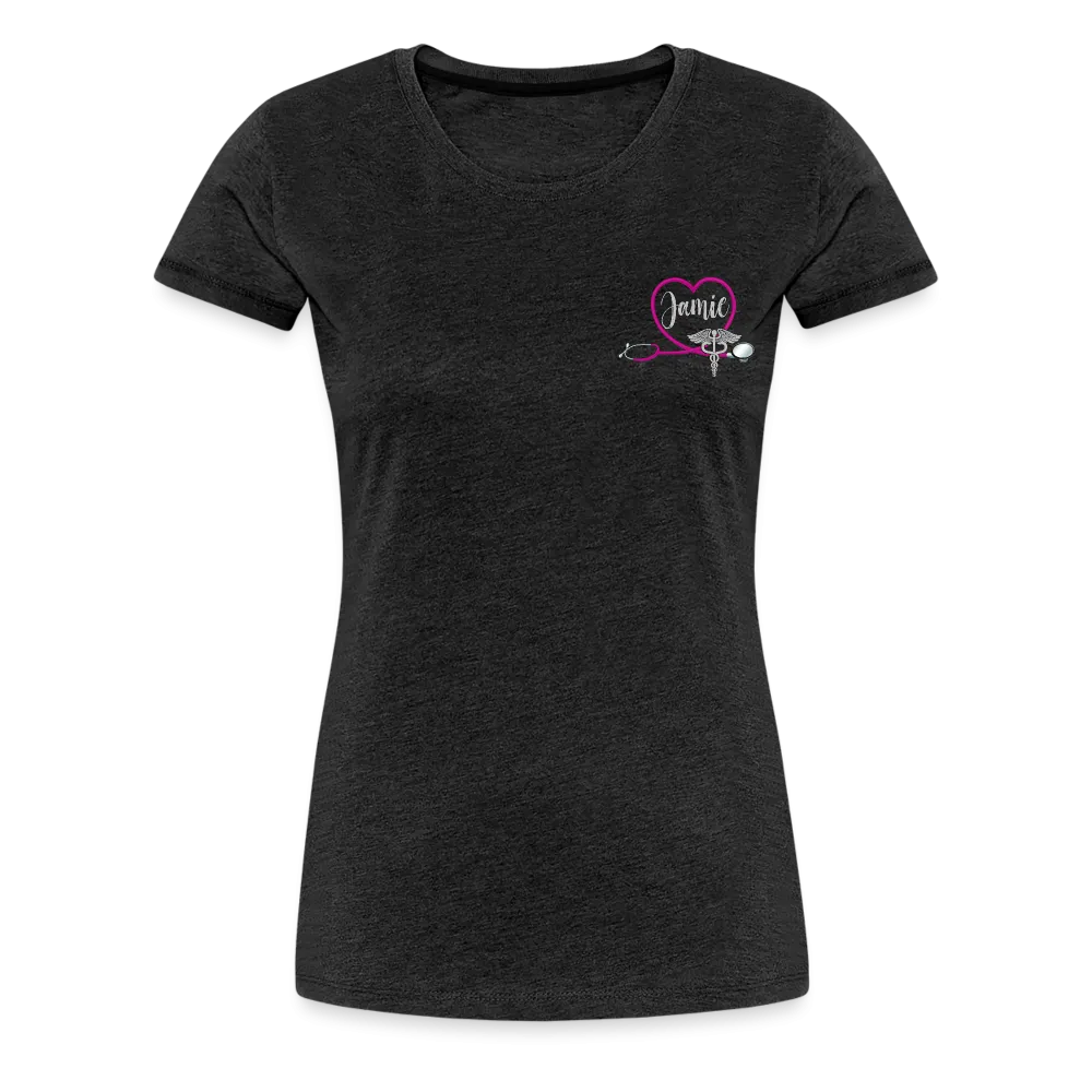 Jamie Emergency Nurse Flag Women’s Premium T-Shirt