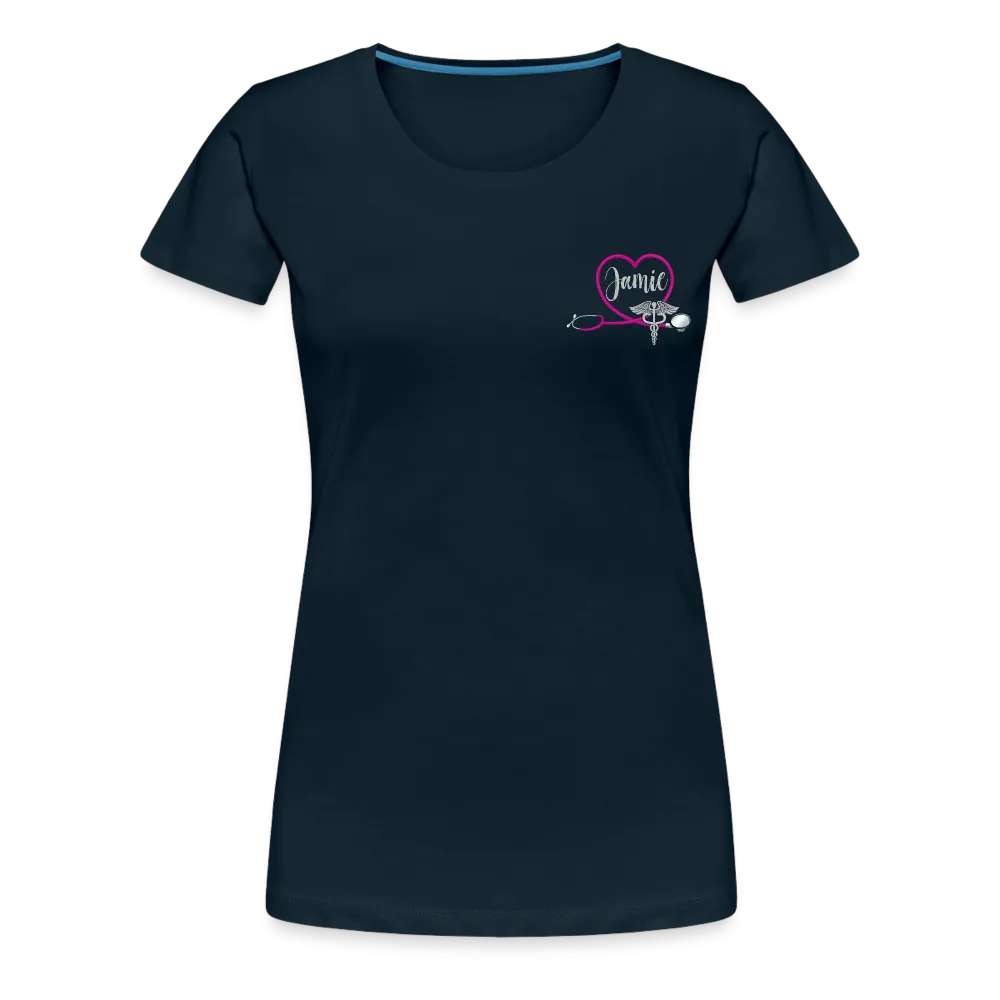Jamie Emergency Nurse Flag Women’s Premium T-Shirt