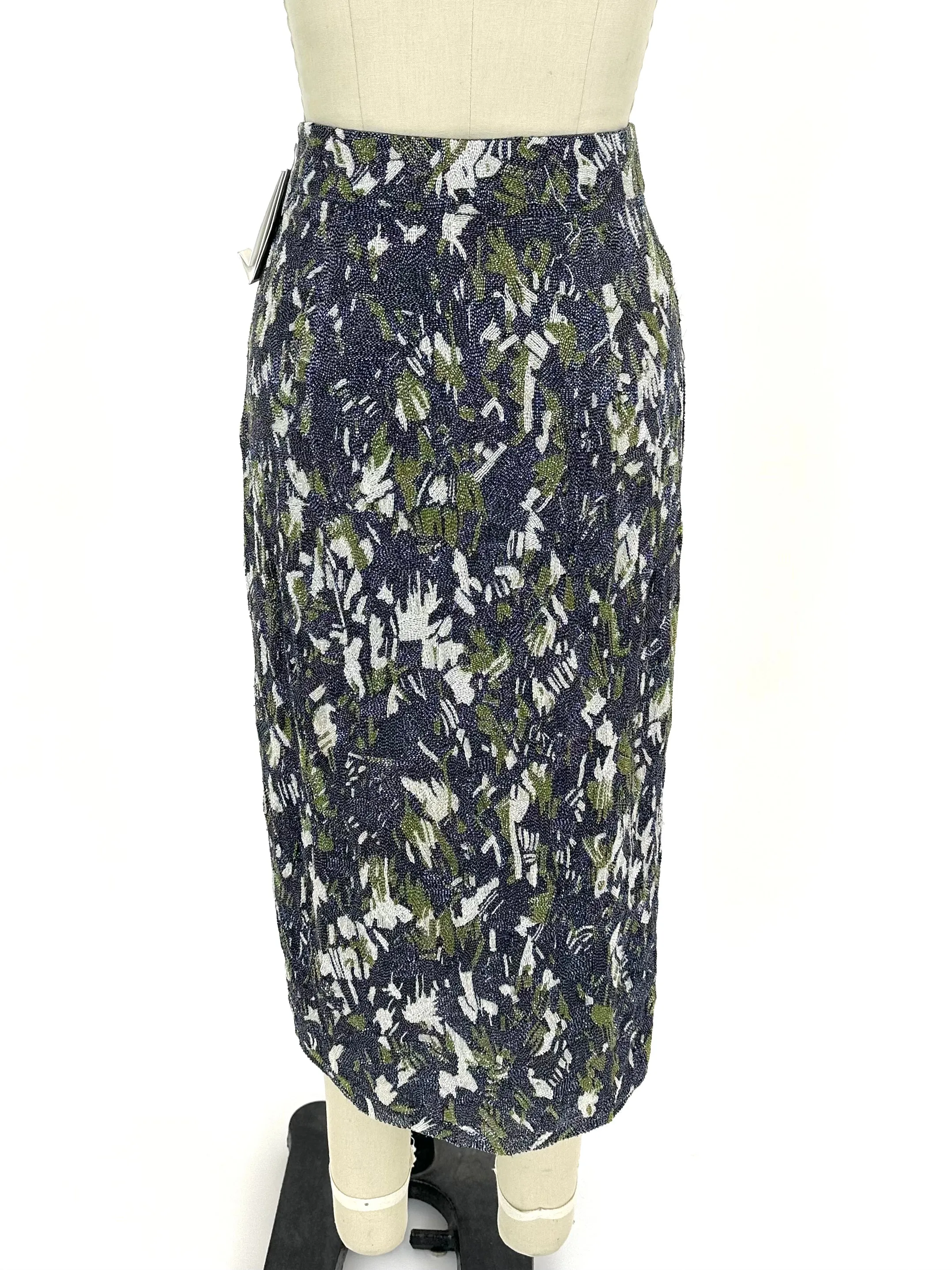 Jason Wu Silk Beaded Skirt