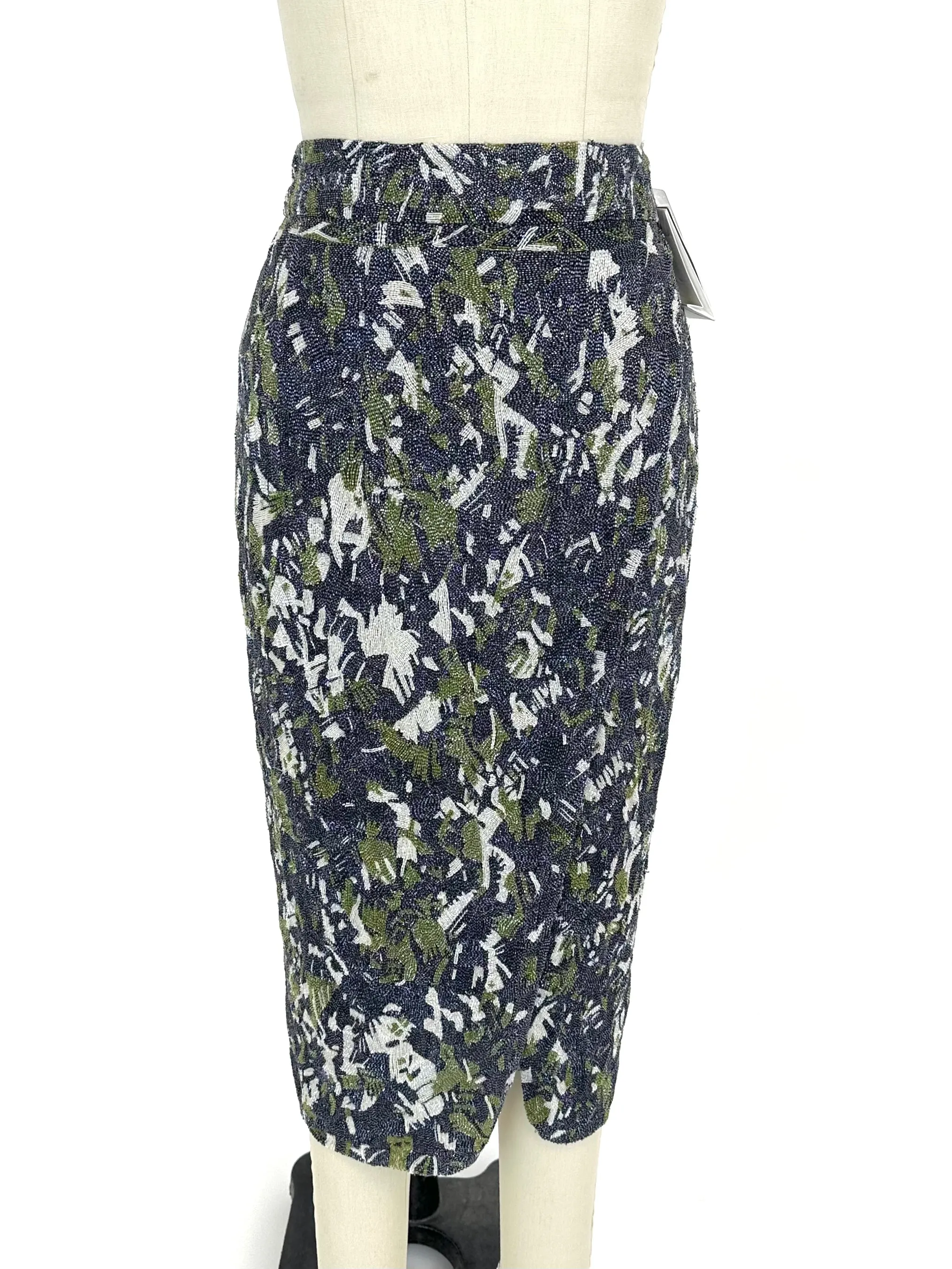 Jason Wu Silk Beaded Skirt
