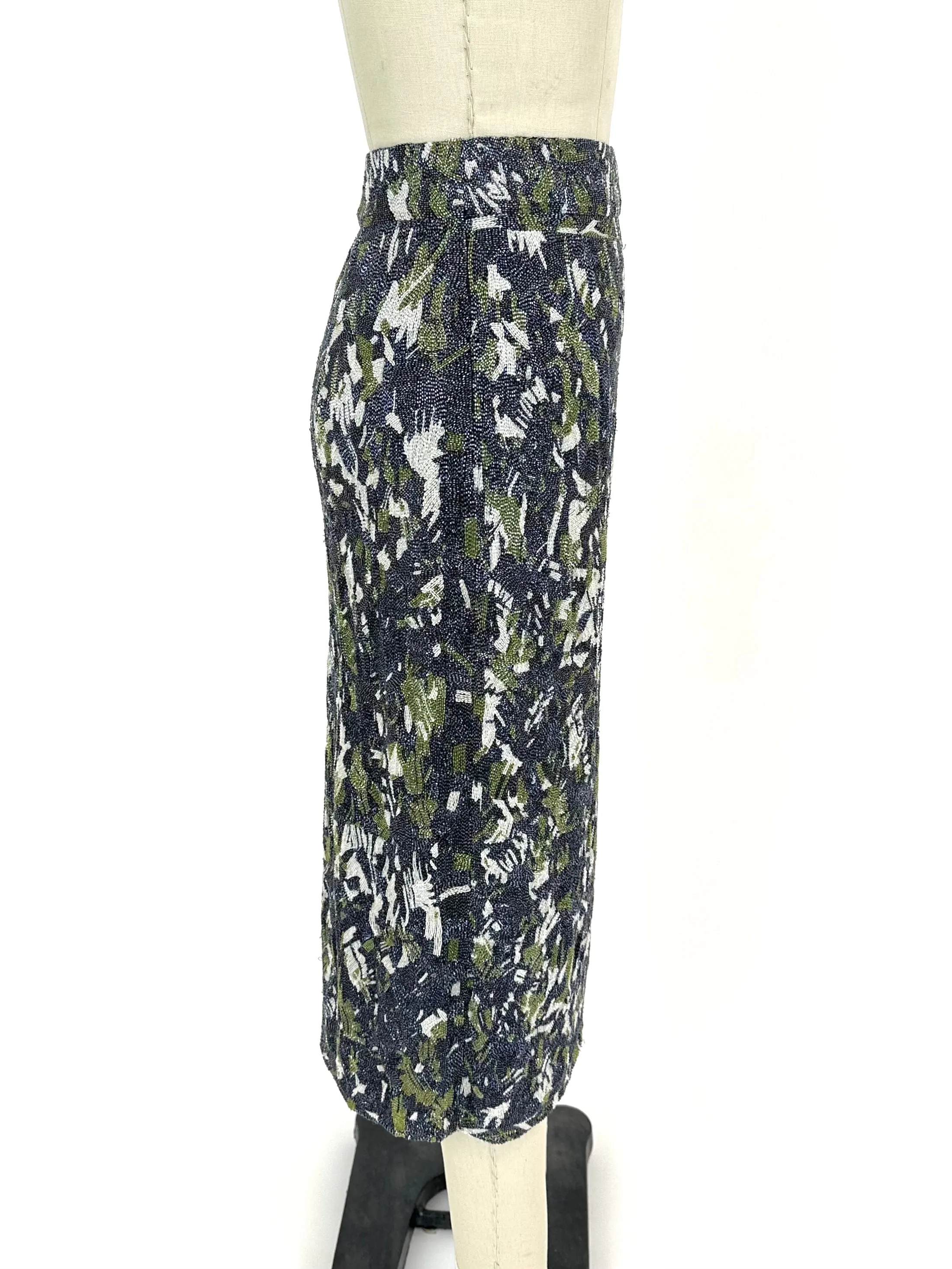 Jason Wu Silk Beaded Skirt