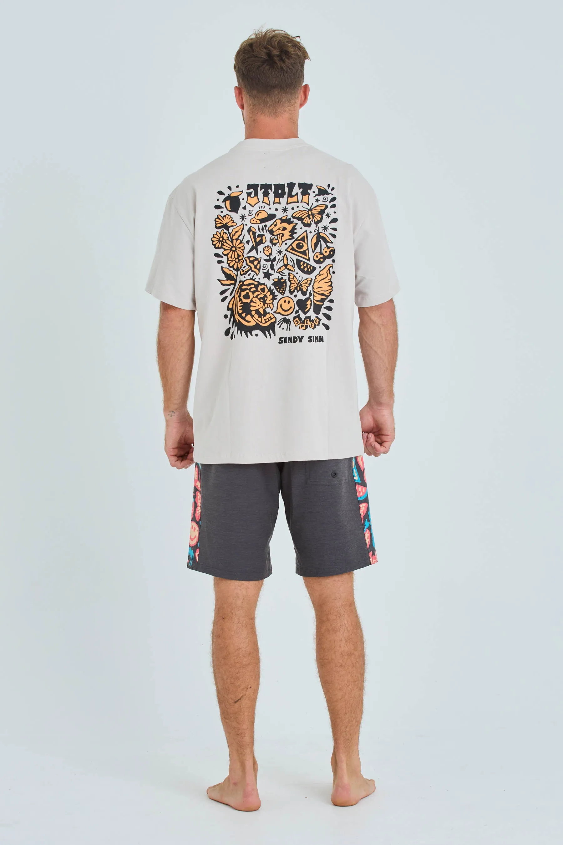 Jetpilot x Sindy Sinn Tee - Cement
