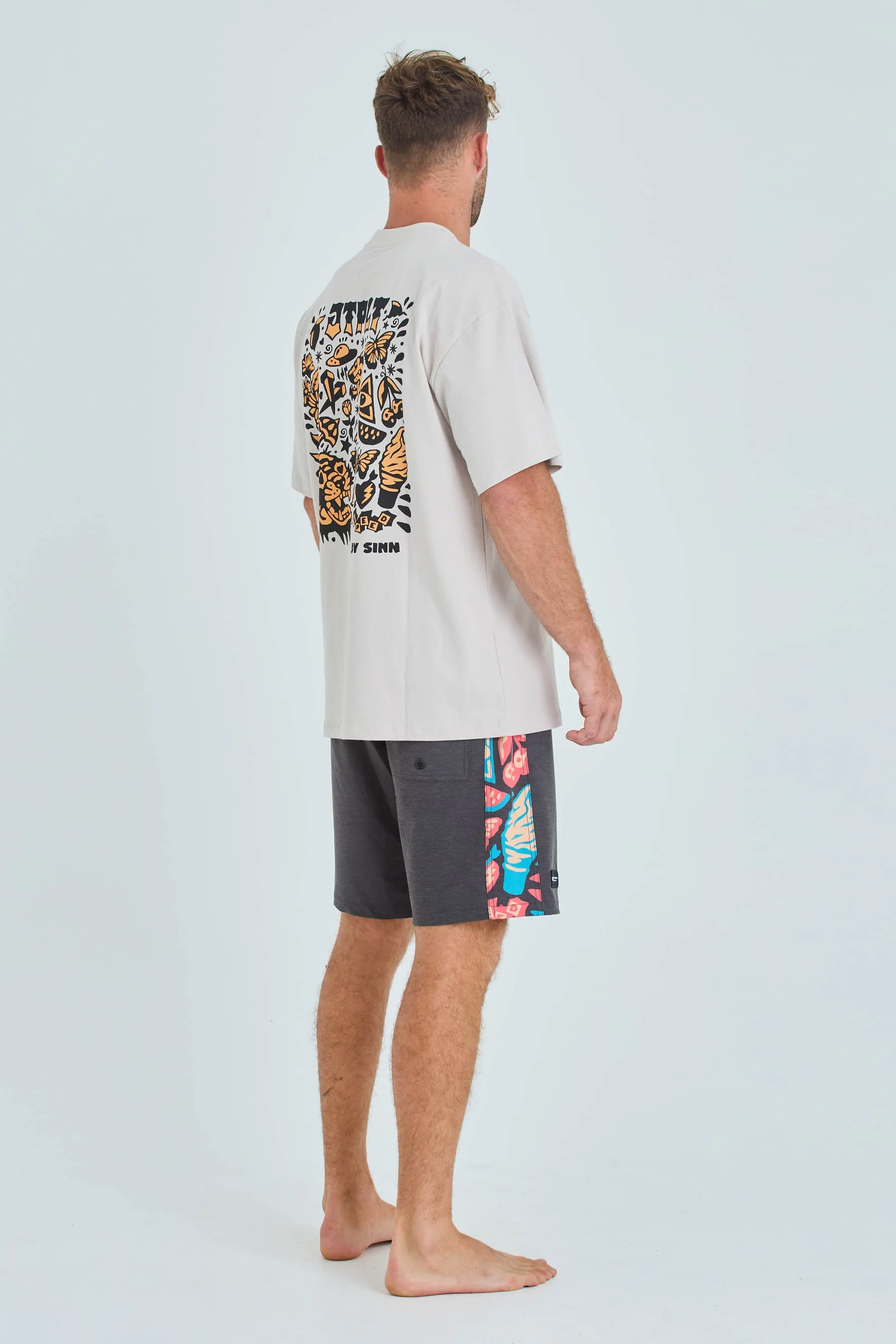 Jetpilot x Sindy Sinn Tee - Cement