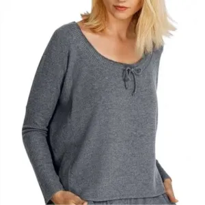Johnny Was Calme Tunnel Neck Drawstring Crop Sweater