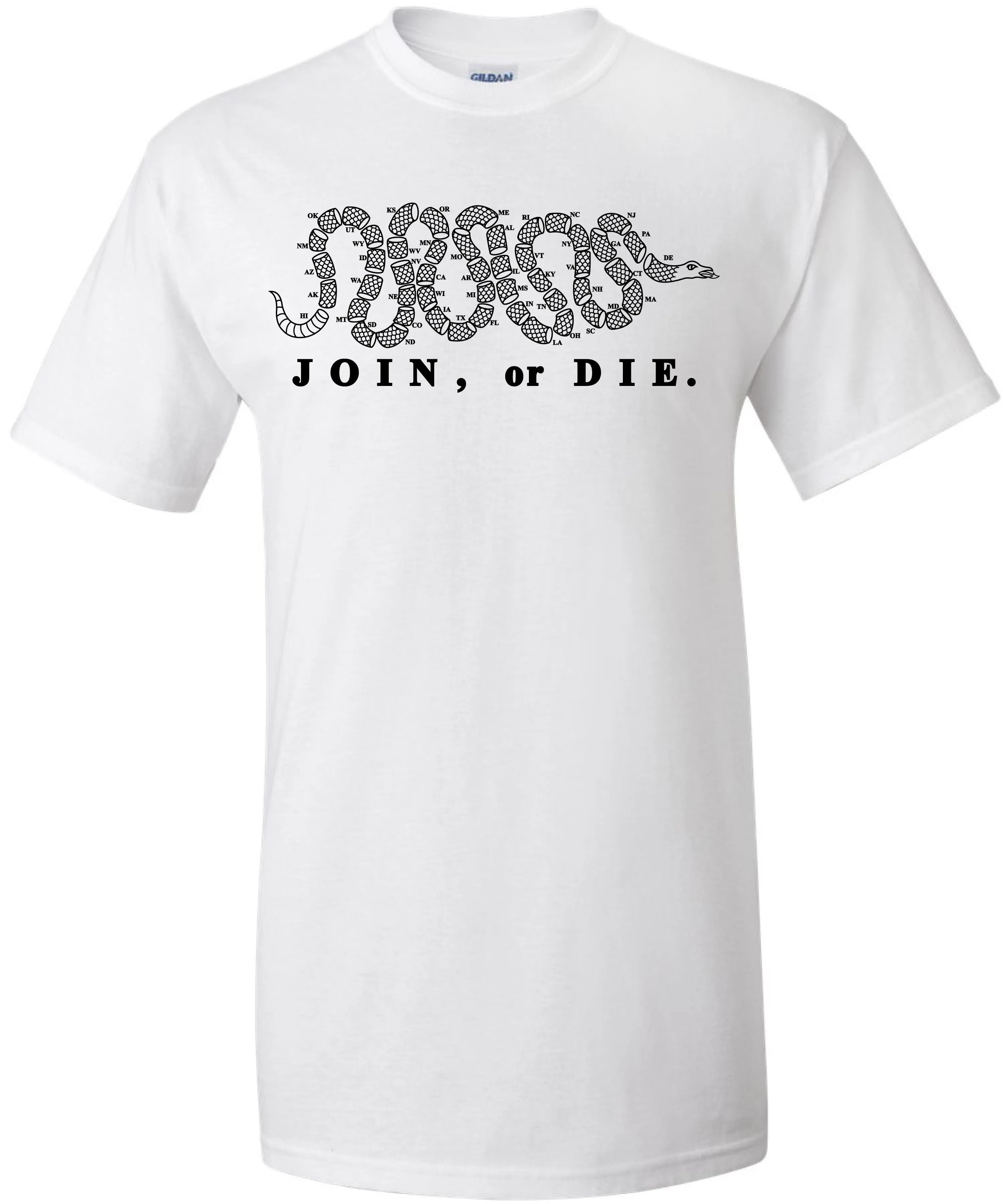 Join or Die - 50 Part Snake