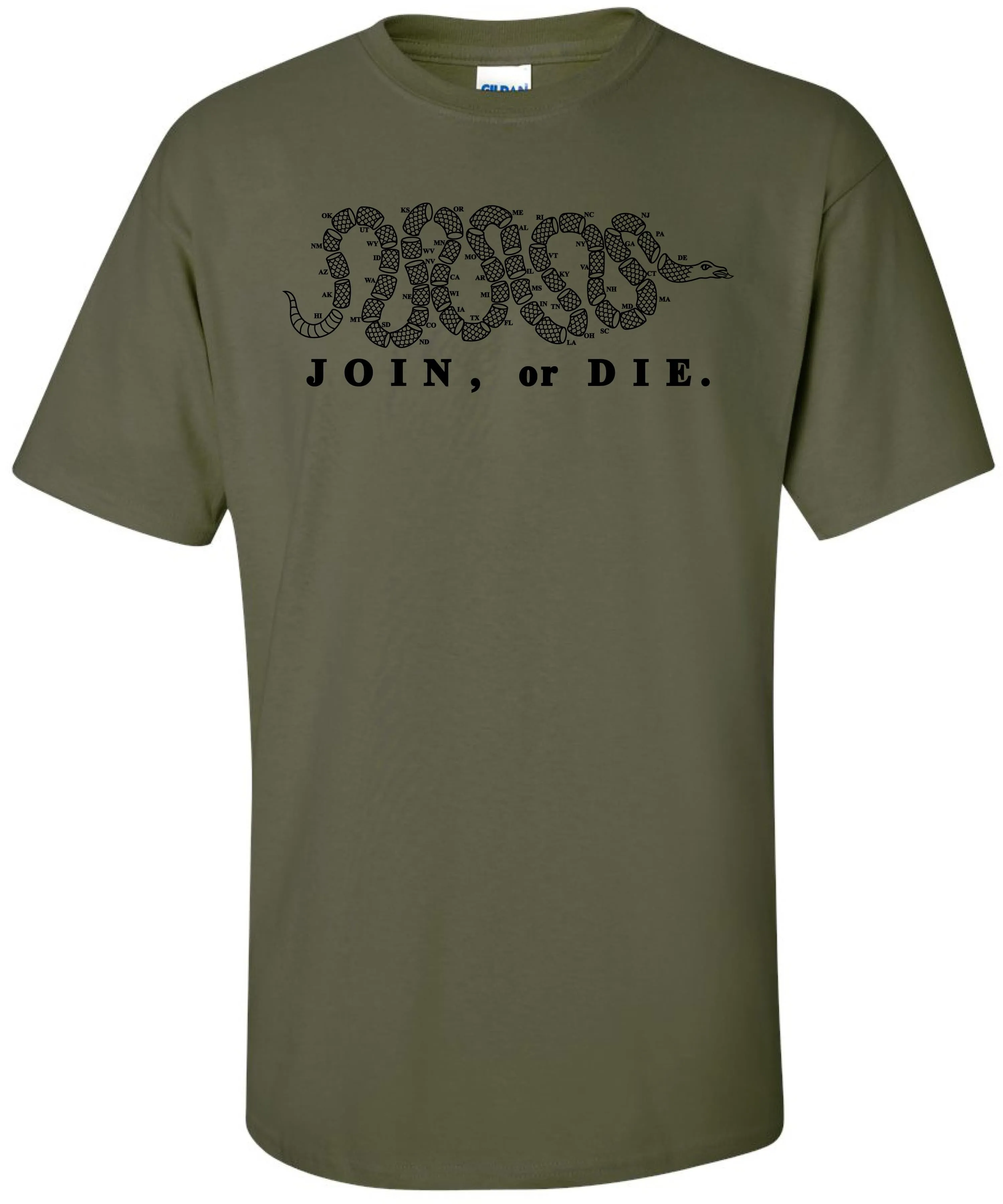 Join or Die - 50 Part Snake