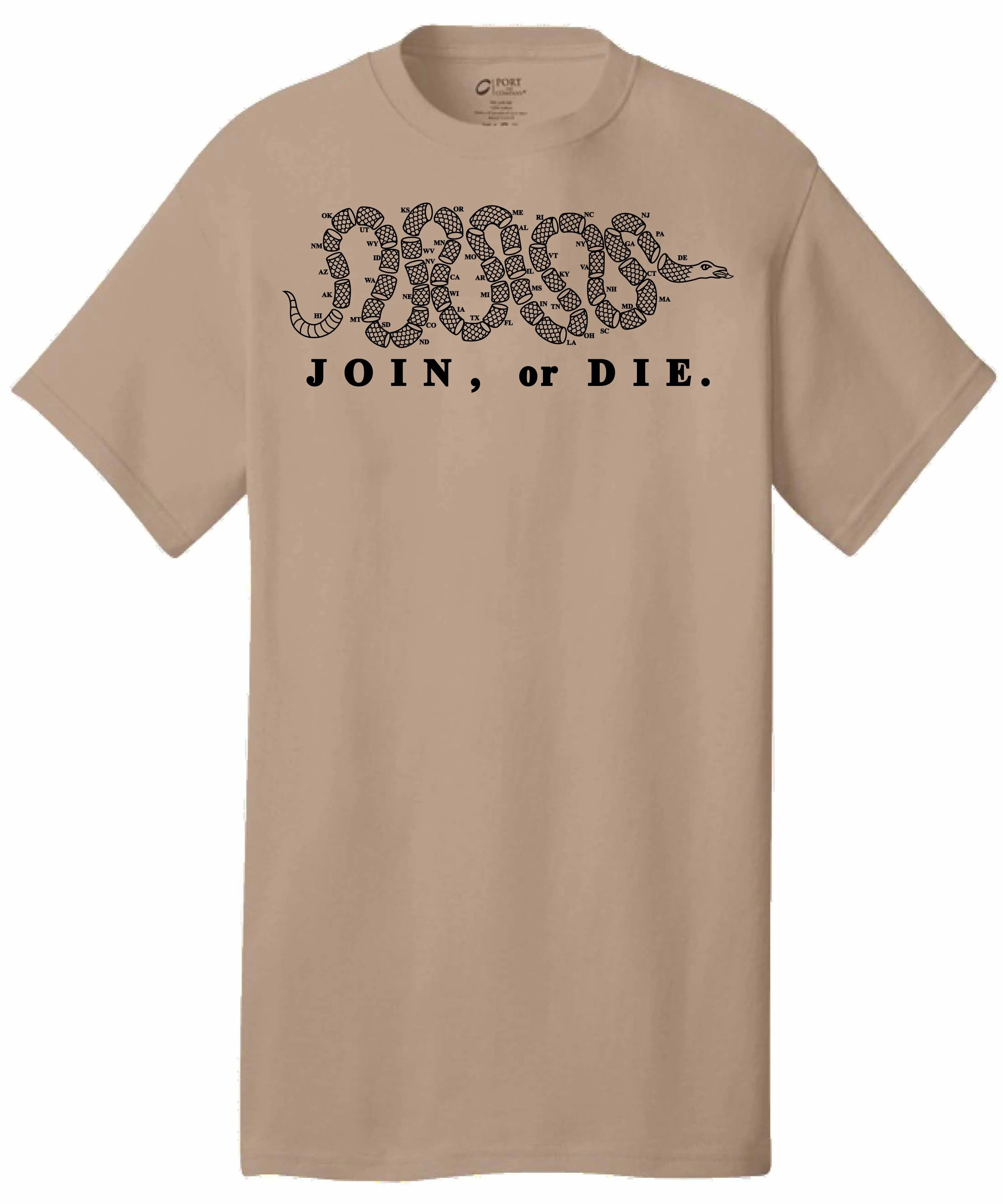 Join or Die - 50 Part Snake