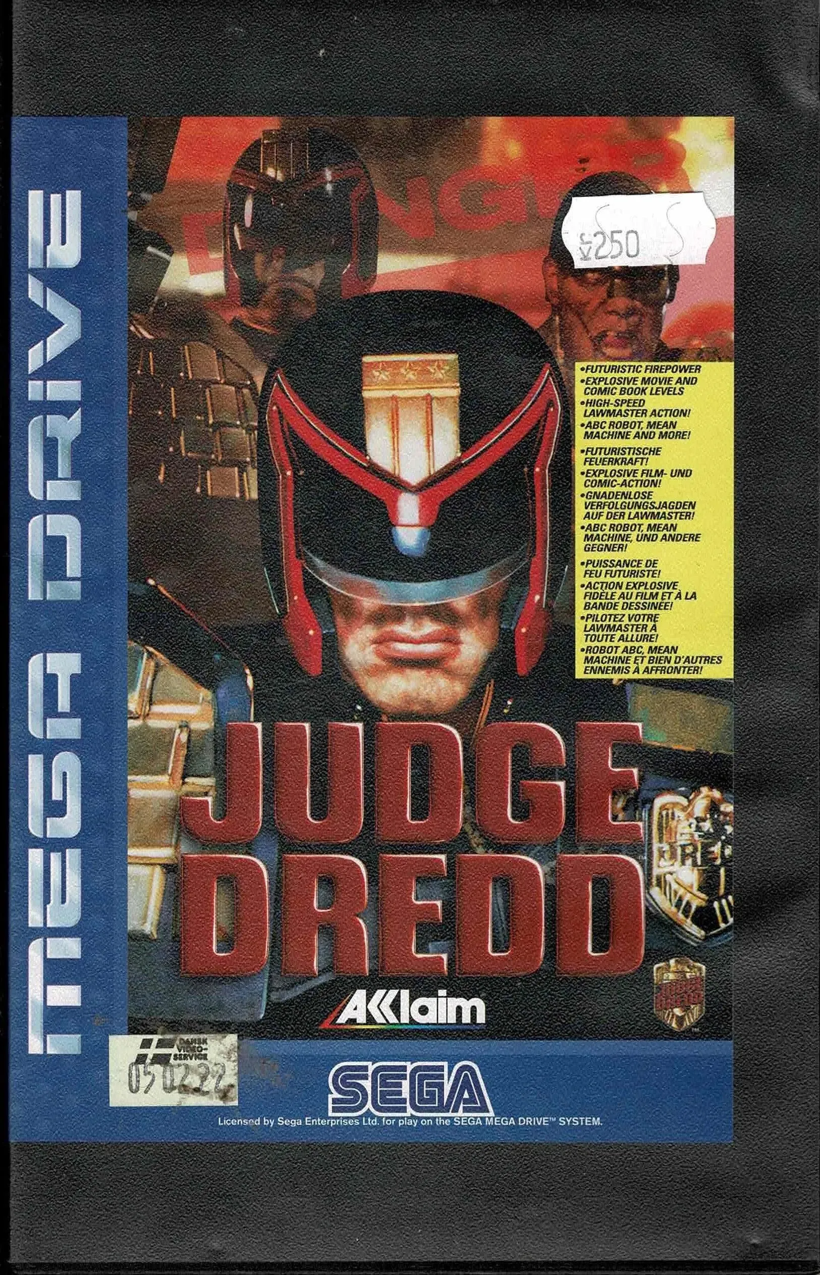 Judge Dredd Udlejningsæske (u. manual)