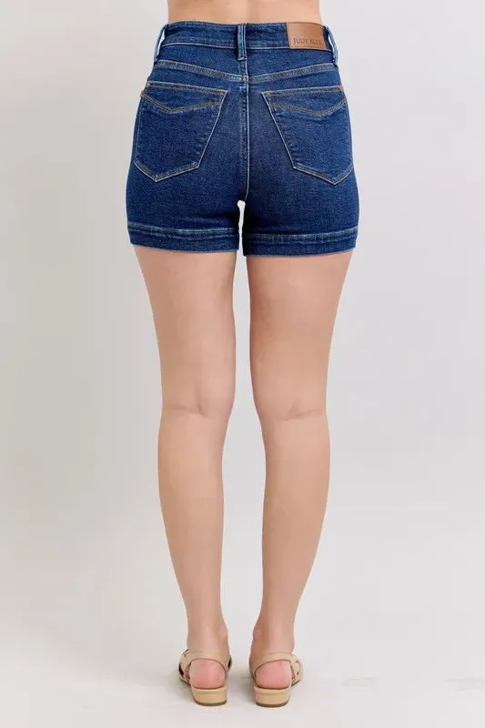 Judy Blue High Waist Tummy Control Denim Shorts