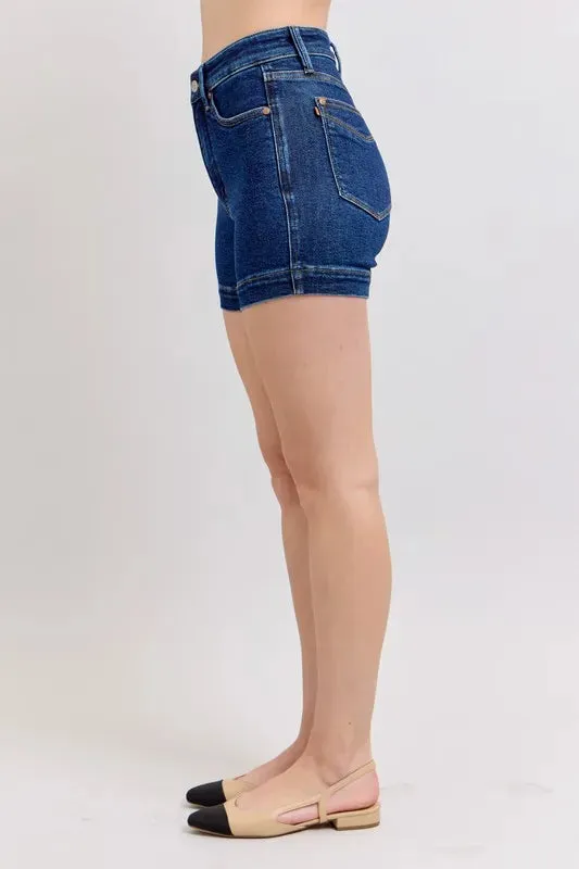 Judy Blue High Waist Tummy Control Denim Shorts