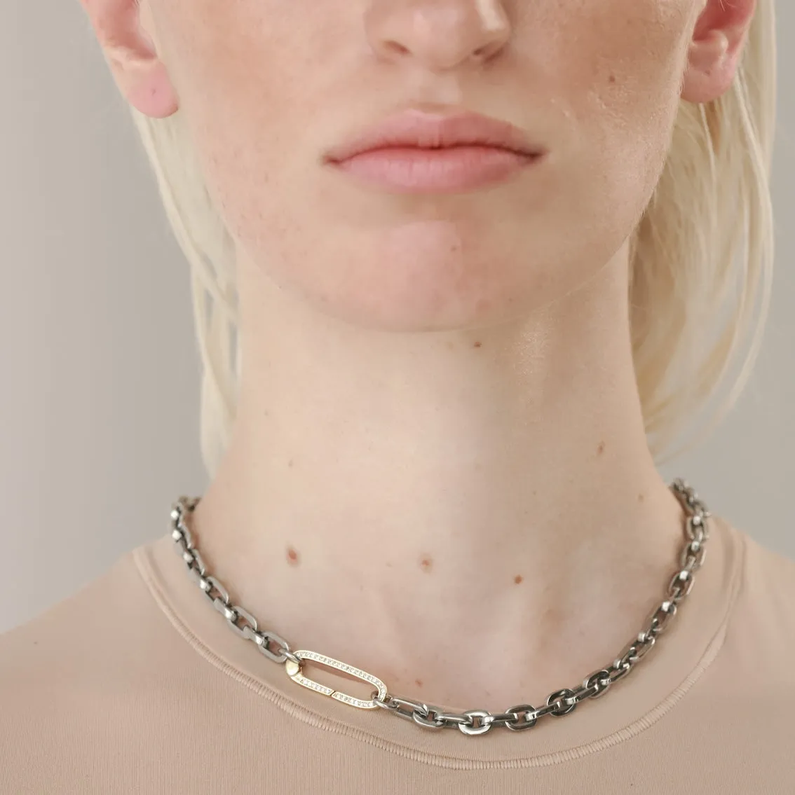 JUST CLICK PUERTO SILVER CHAIN