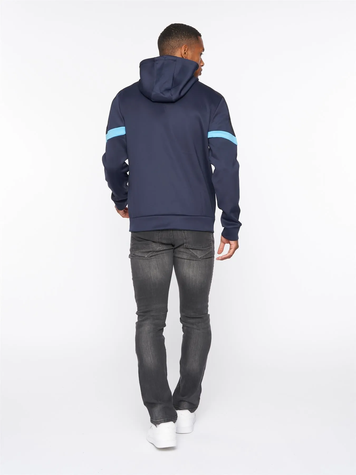 Kadar Zip Thru Hoody Navy Blazer / Swimcap