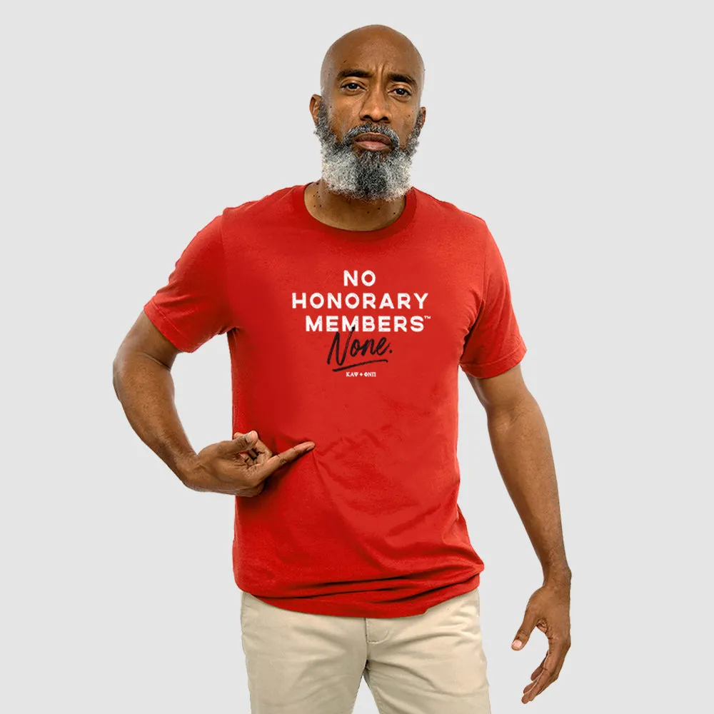 Kappa Alpha Psi No Honorary Members Tee-FINAL SALE