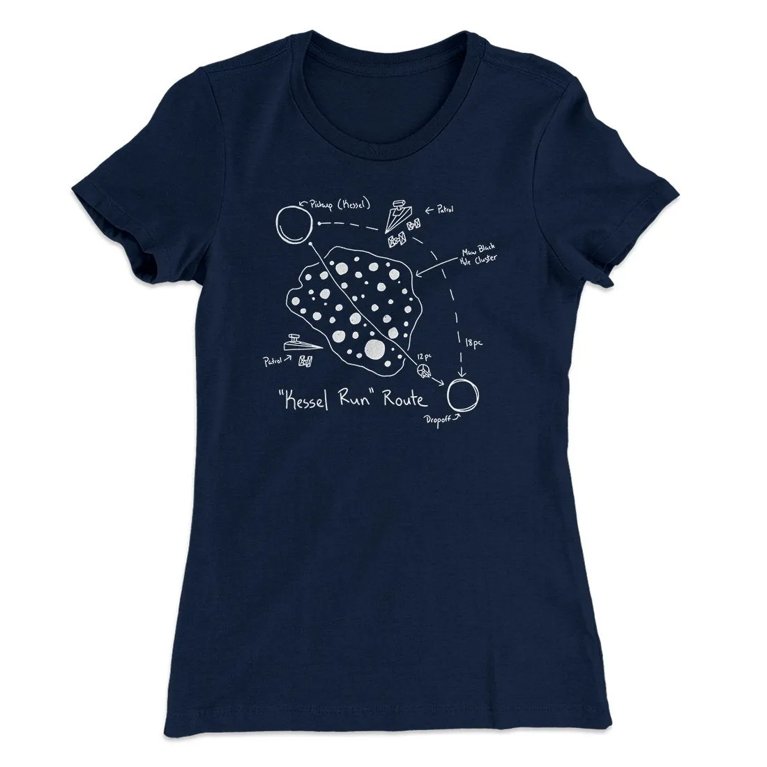 Kessel Run Directions Women's T-Shirt