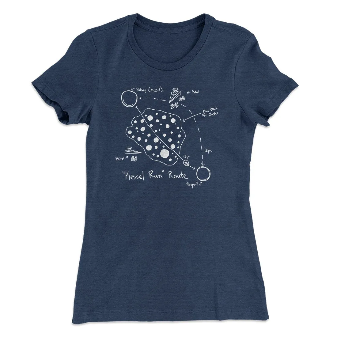 Kessel Run Directions Women's T-Shirt