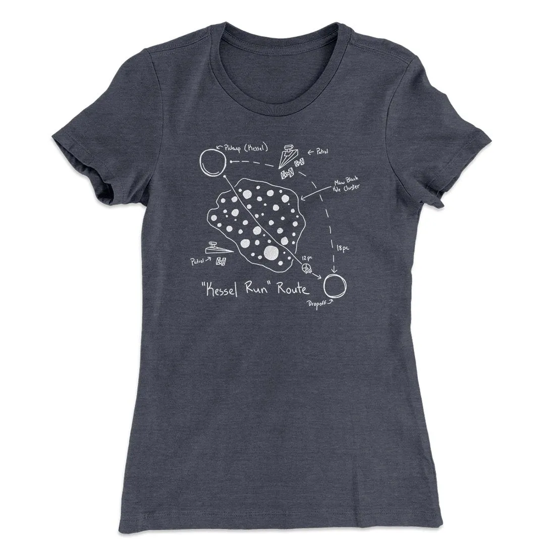 Kessel Run Directions Women's T-Shirt