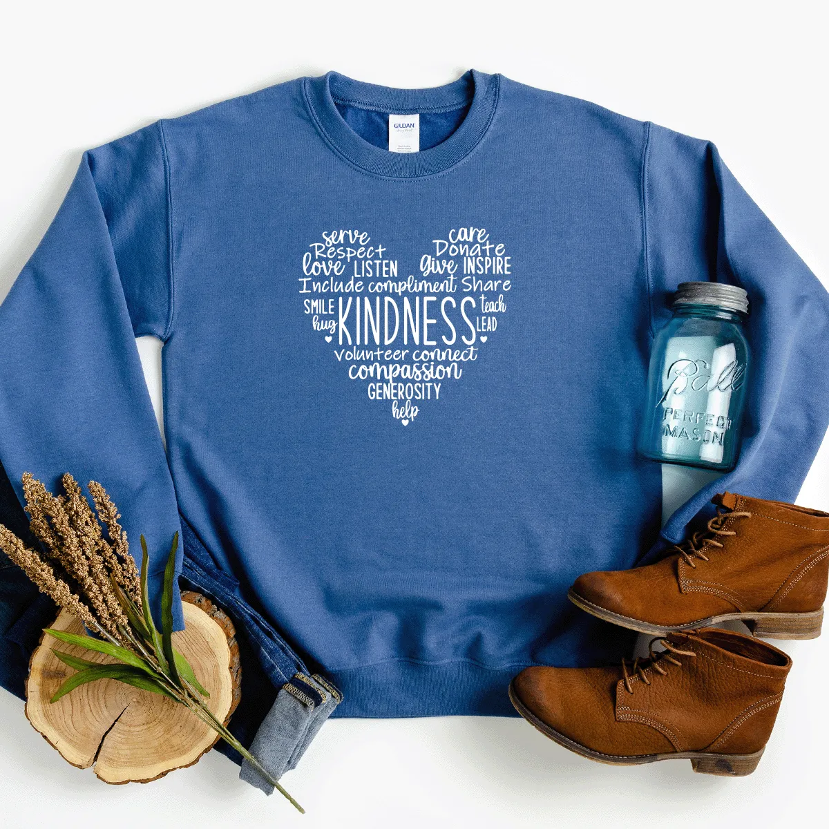 Kindness (Heart) - Sweatshirt