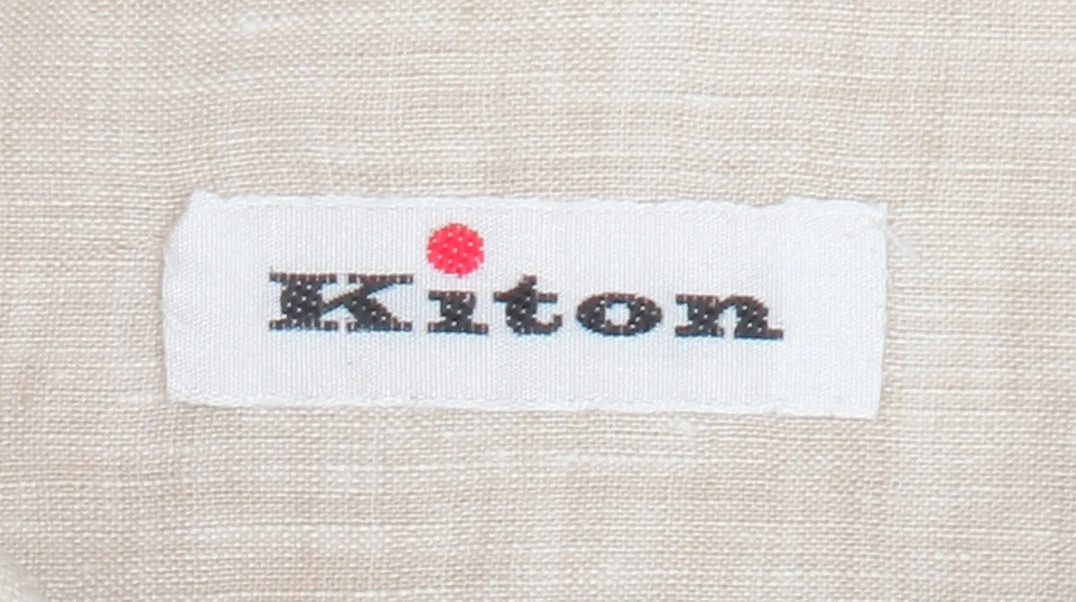 Kiton Beige Shirt - Slim