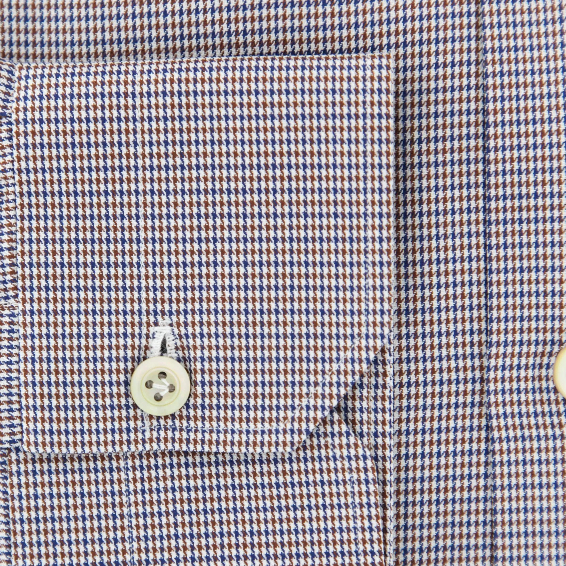 Kiton Brown Shirt - Slim