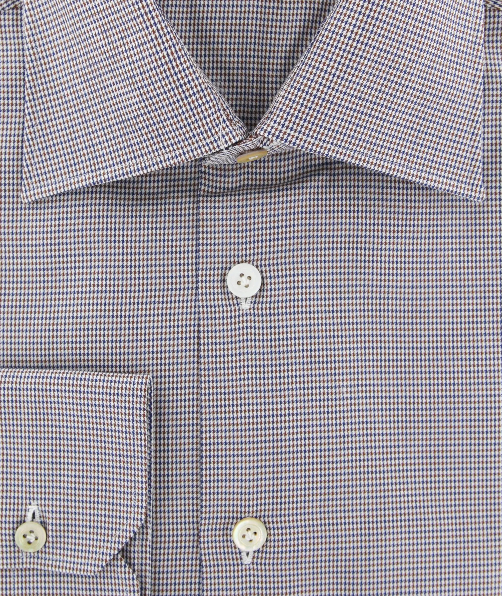 Kiton Brown Shirt - Slim