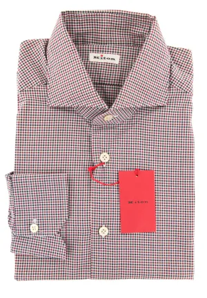 Kiton Burgundy Red Shirt - Slim