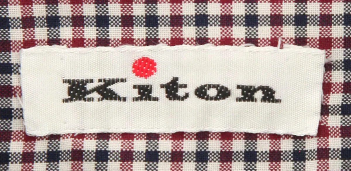 Kiton Burgundy Red Shirt - Slim