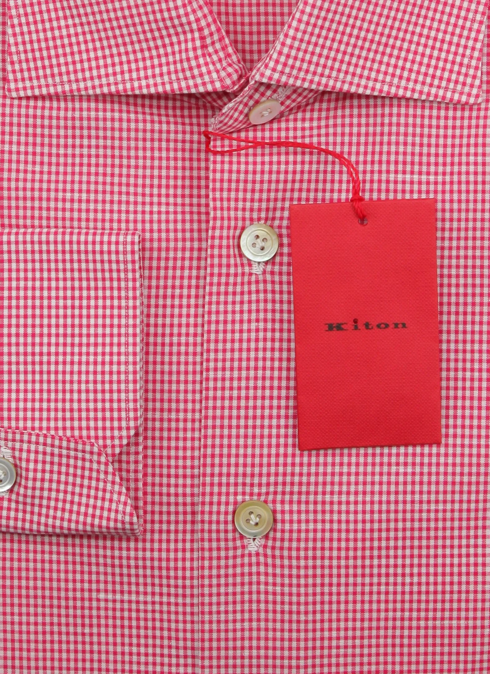 Kiton Pink Shirt - Slim