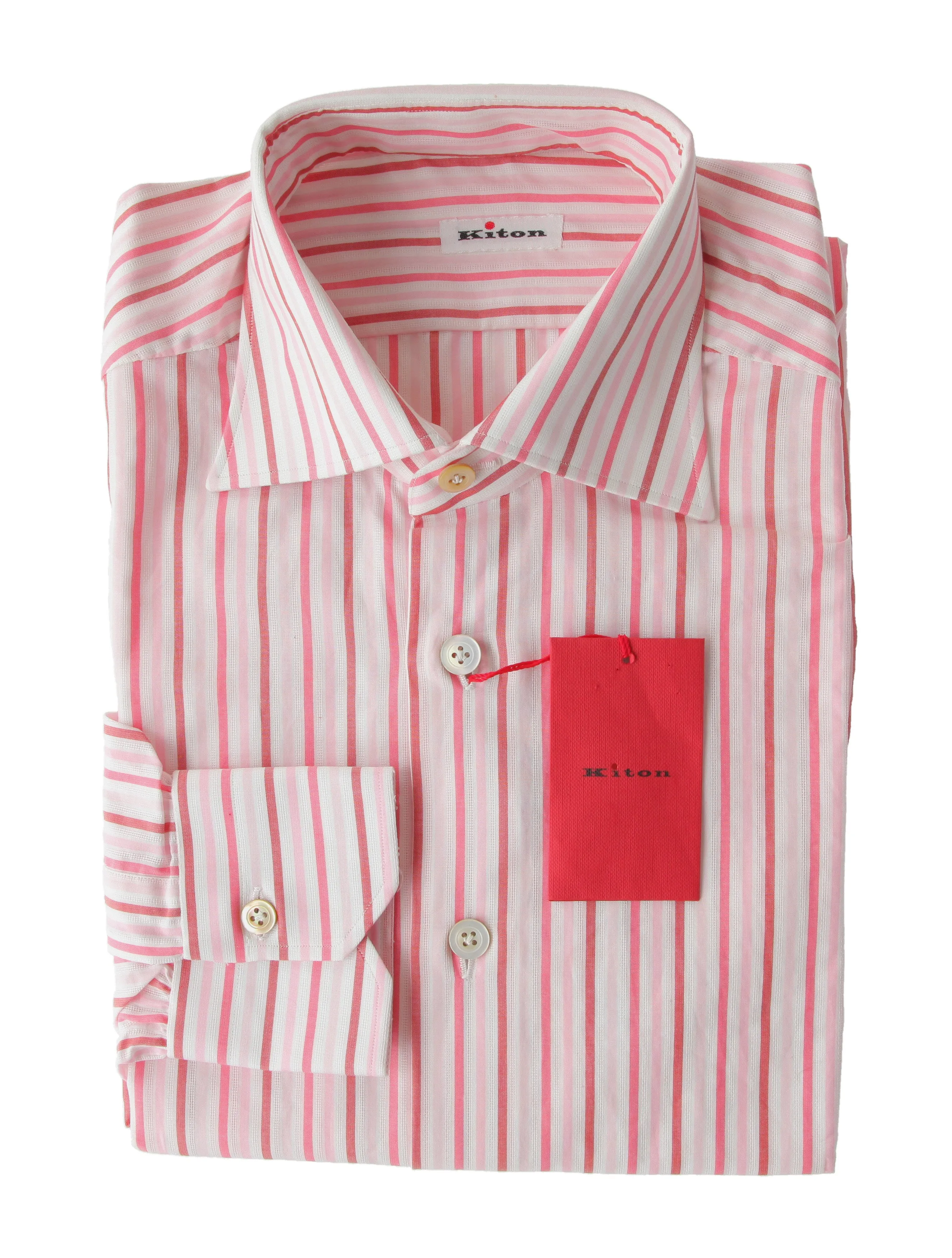 Kiton Pink Shirt - Slim