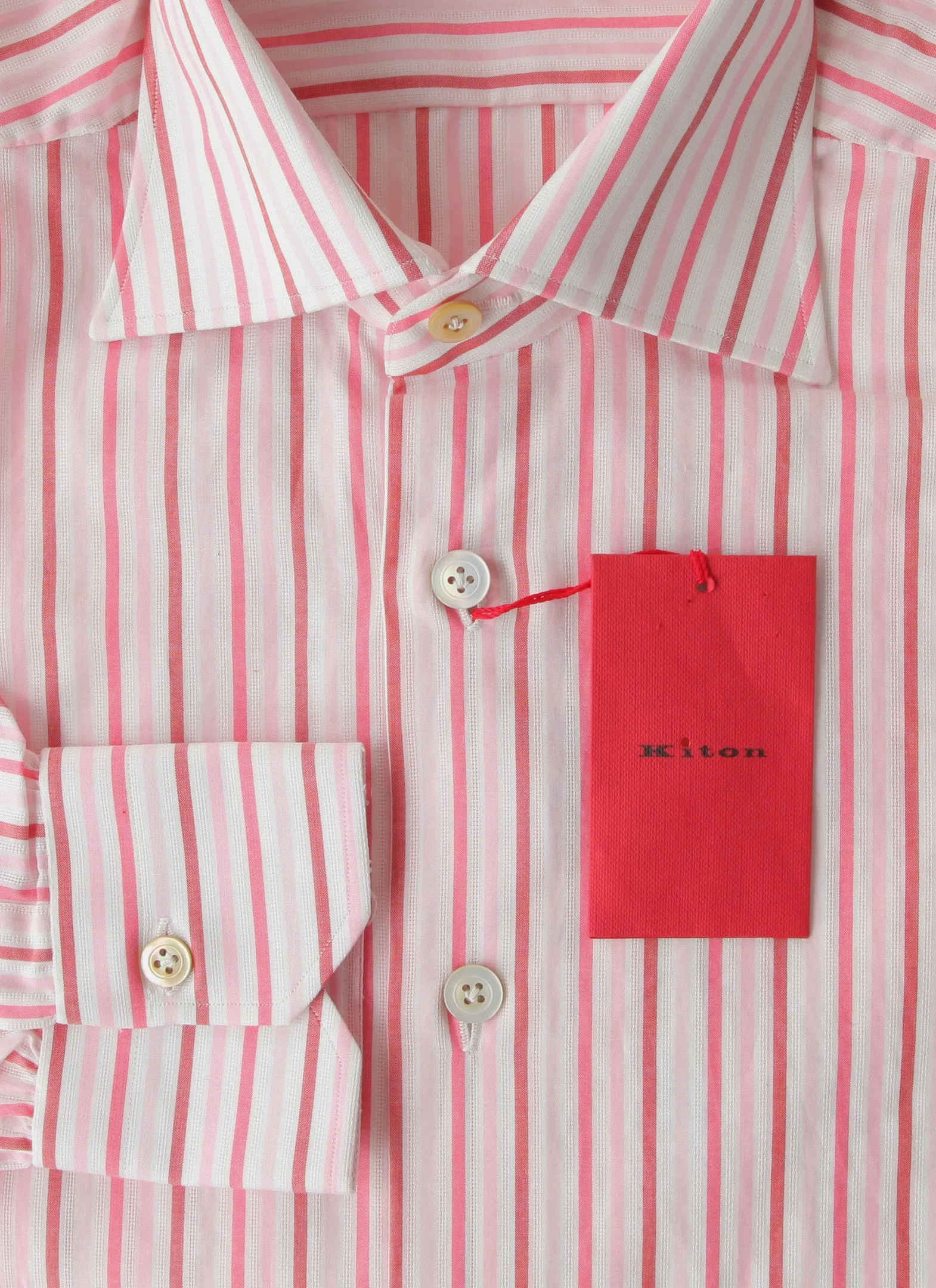 Kiton Pink Shirt - Slim