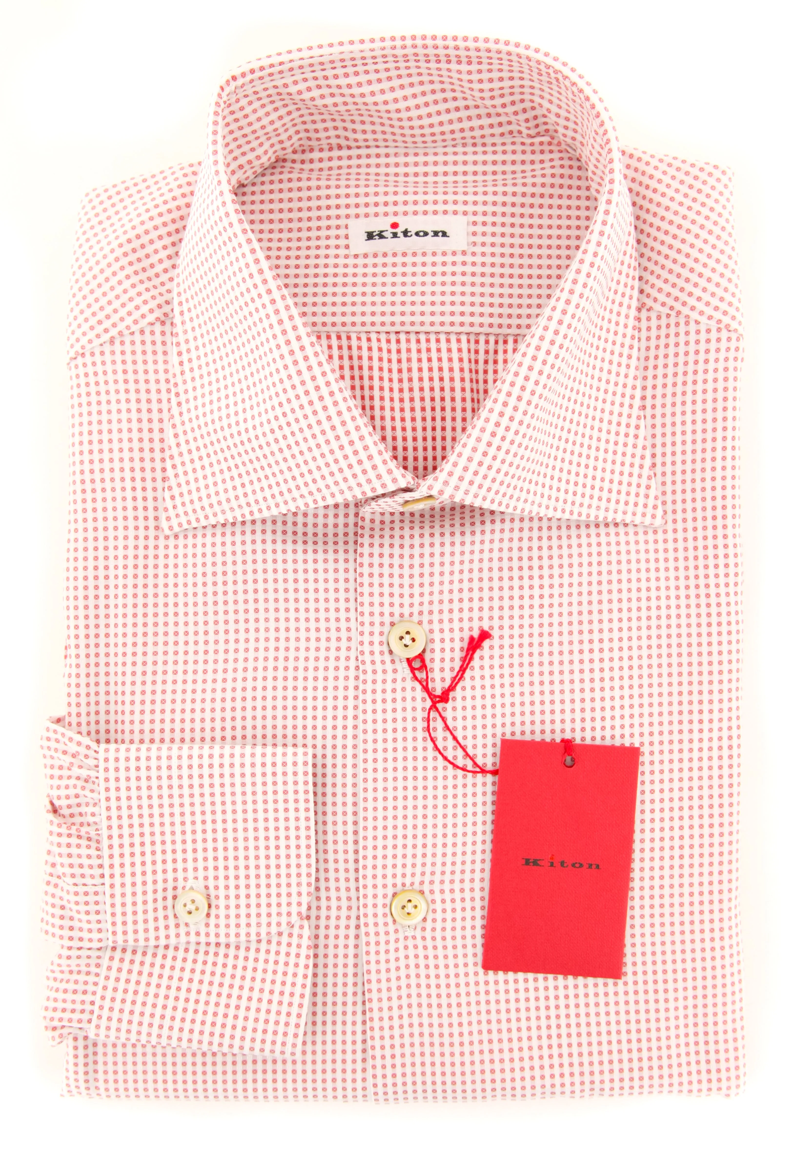 Kiton Red Shirt - Slim