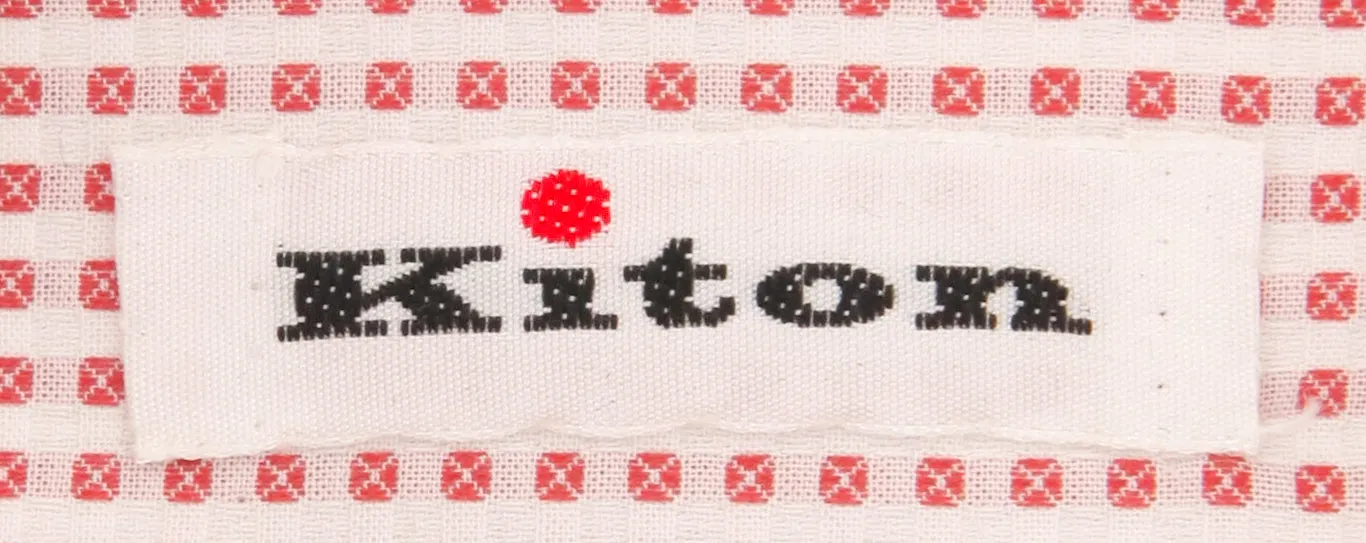 Kiton Red Shirt - Slim