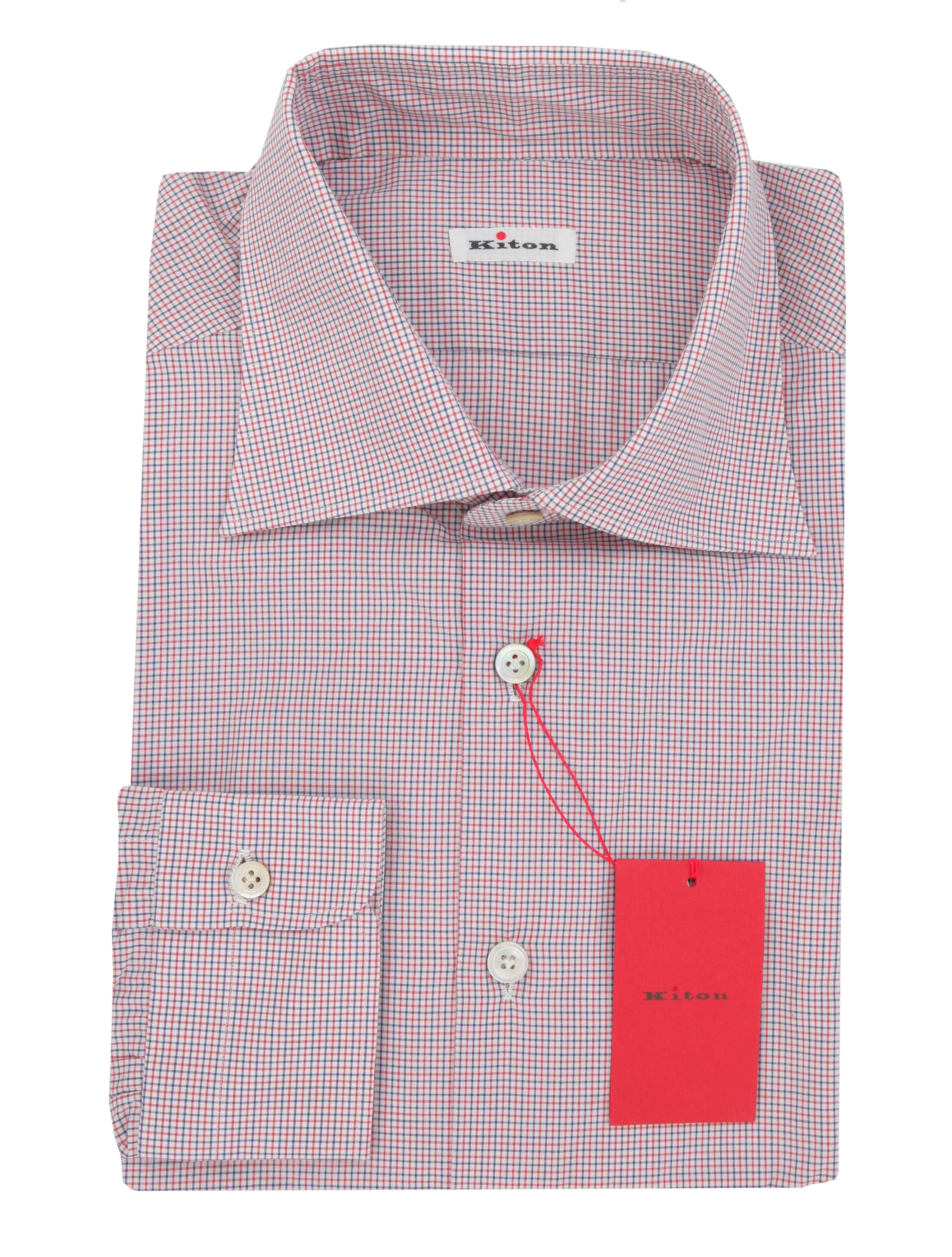 Kiton Red Shirt - Slim