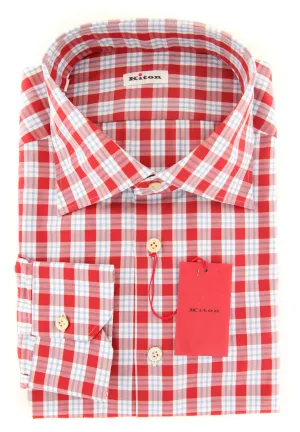 Kiton Red Shirt - Slim