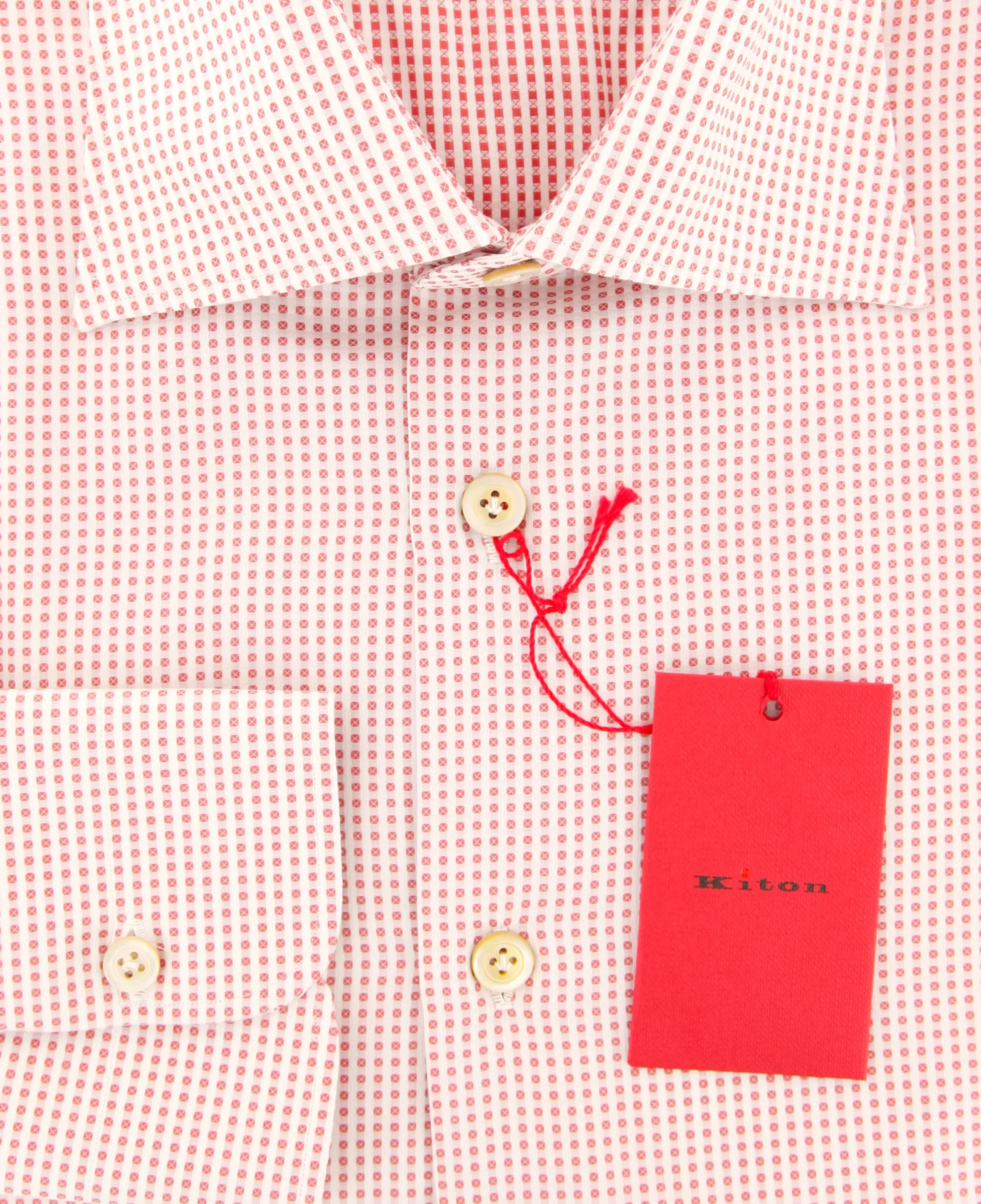 Kiton Red Shirt - Slim