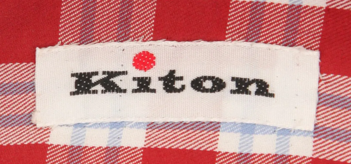 Kiton Red Shirt - Slim