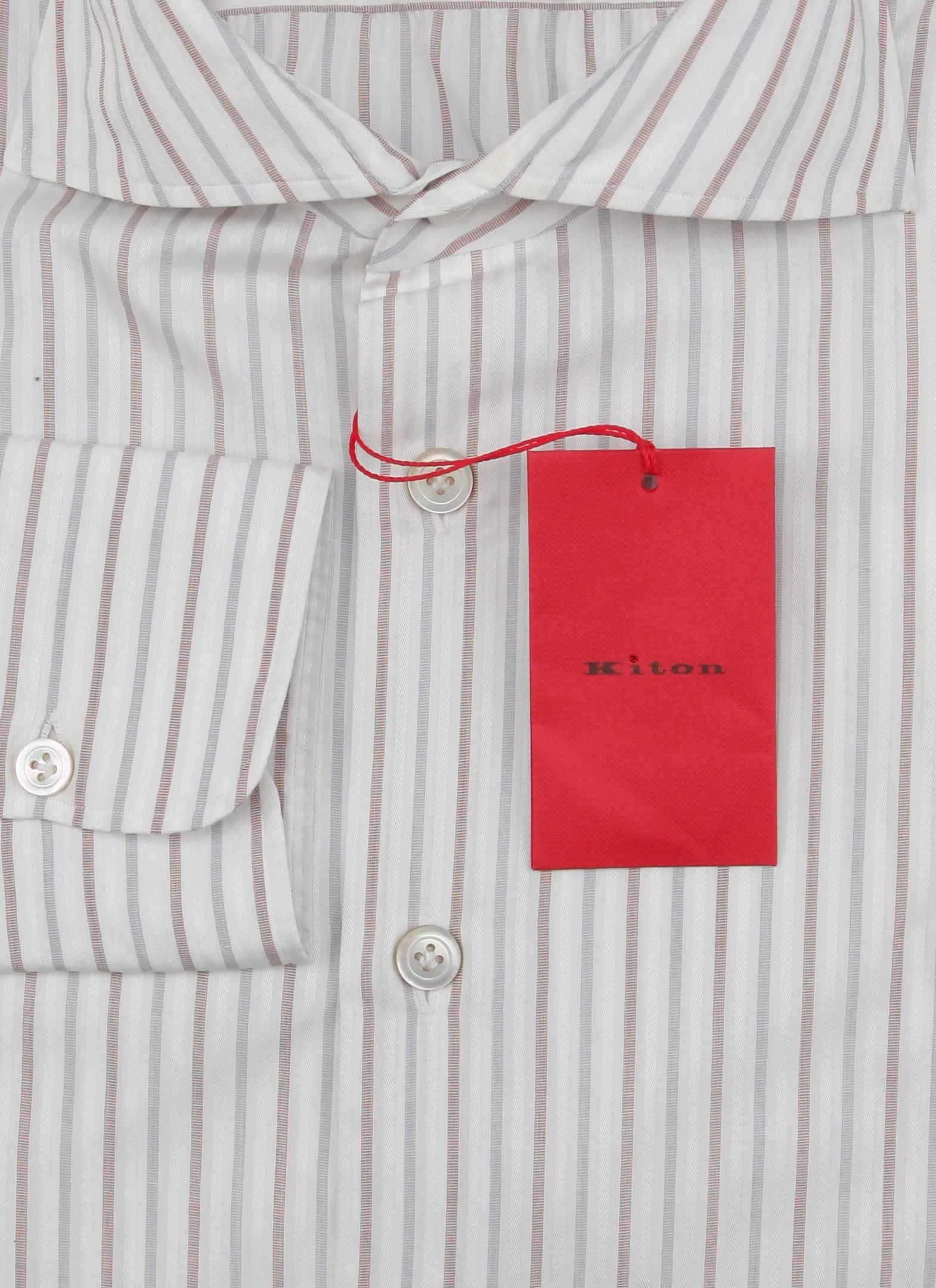 Kiton White Shirt - Slim