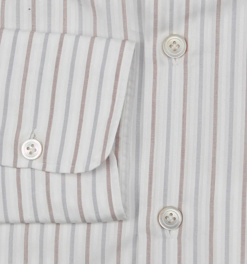 Kiton White Shirt - Slim