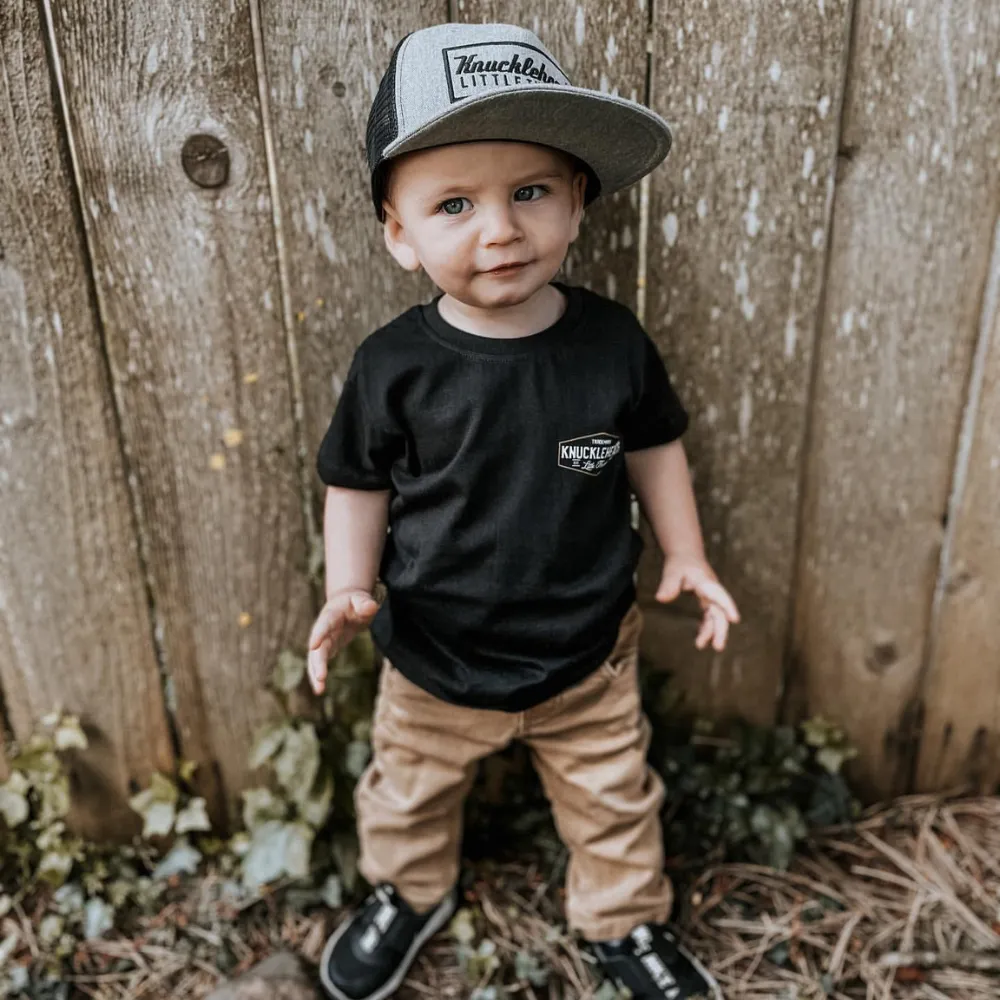 Knuckleheads Black Logo T-shirt