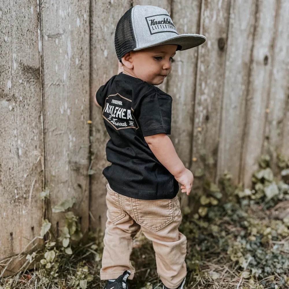 Knuckleheads Black Logo T-shirt