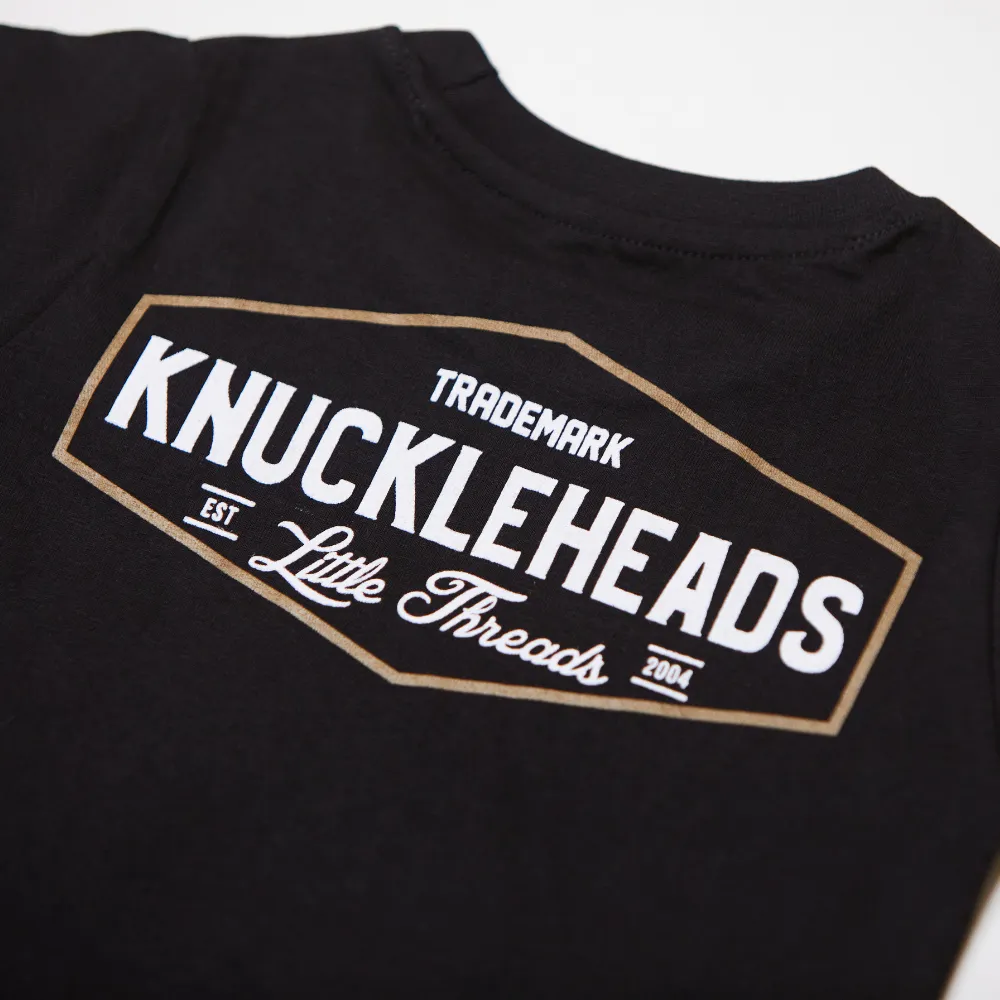 Knuckleheads Black Logo T-shirt