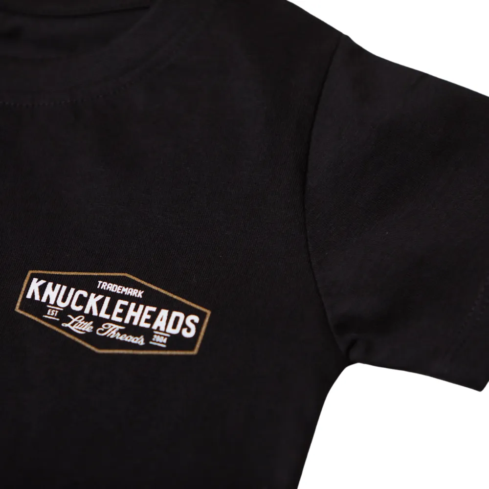 Knuckleheads Black Logo T-shirt