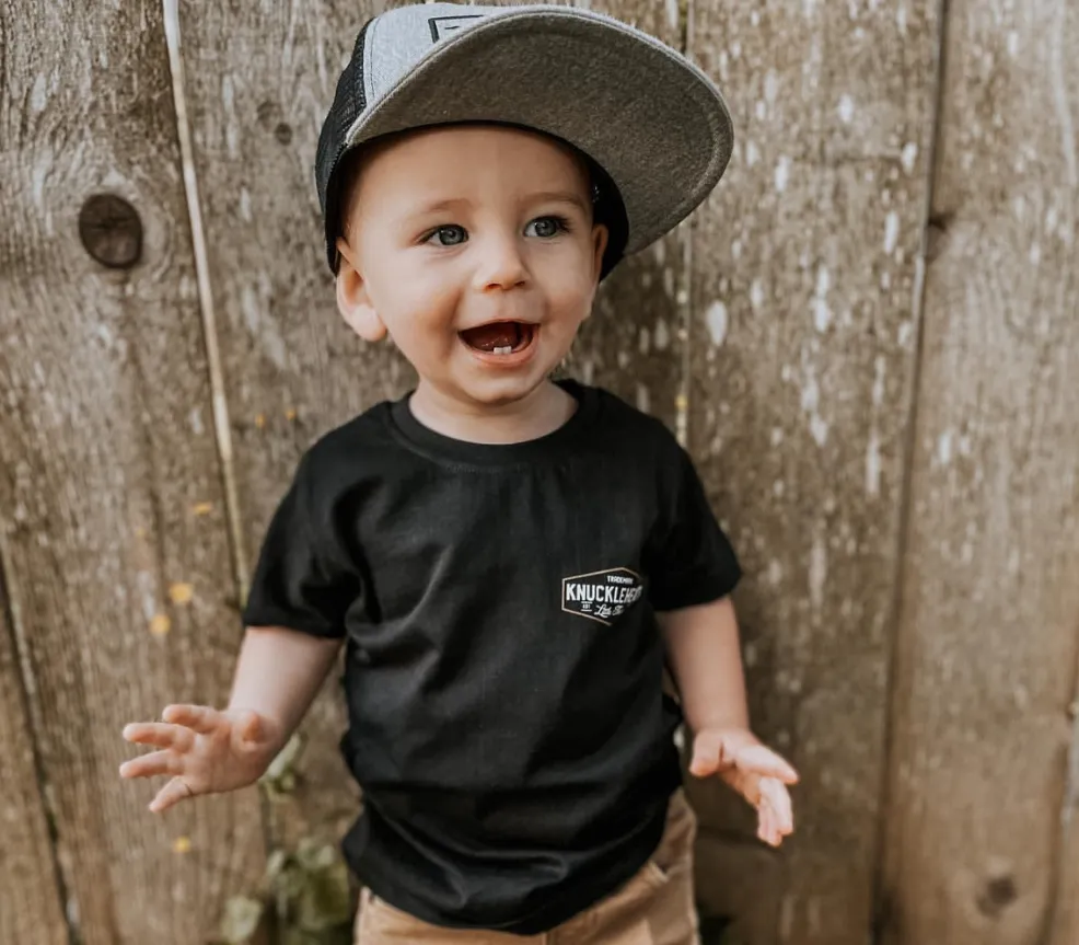 Knuckleheads Black Logo T-shirt