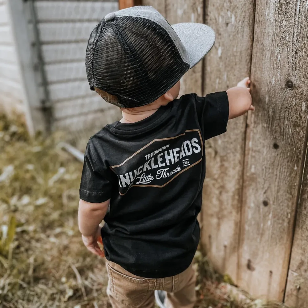 Knuckleheads Black Logo T-shirt