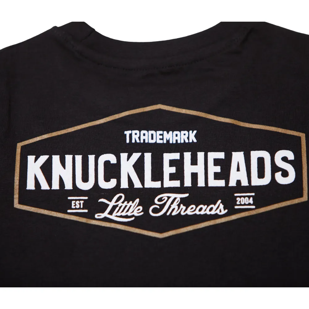 Knuckleheads Black Logo T-shirt