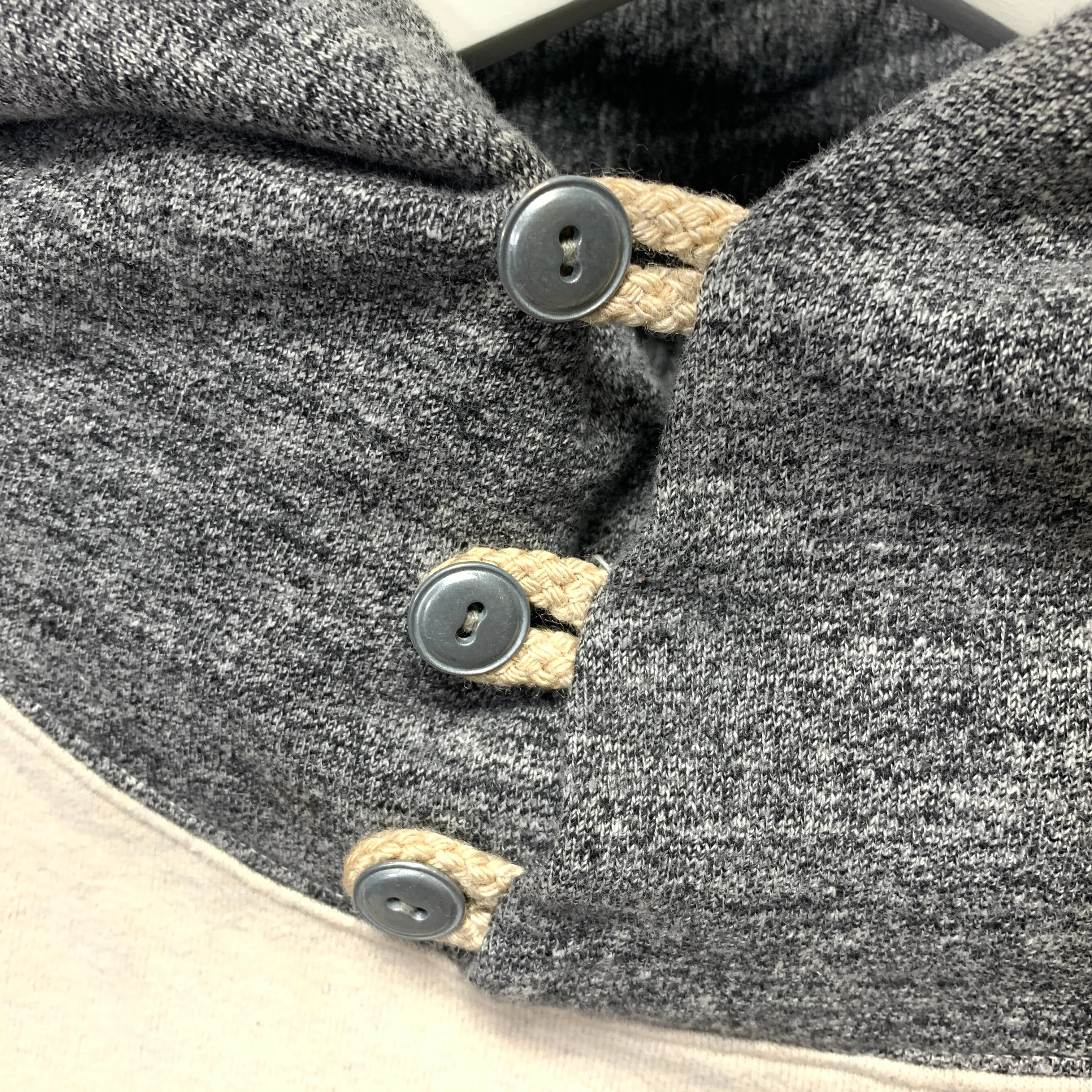 [L] Kapital Surf FARMY Hoodie Hooded Sweatshirt Two Tone